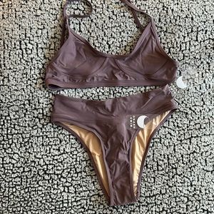 Size 8 Gnash Purple Bathing Suite